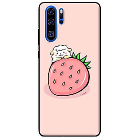 Ốp lưng in cho Huawei P30 Pro Cún Dâu - Hàng chính hãng
