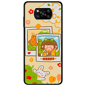 Ốp lưng dành cho Xiaomi Poco X3 mẫu Ngày Mới Vui