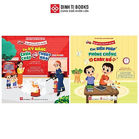 Sách - Bé Giỏi Như Chú Lính Cứu Hỏa - Giáo Dục Kỹ Năng Cho Trẻ 0 - 6 Tuổi - Combo 2 Chủ Đề - Đinh Tị Books