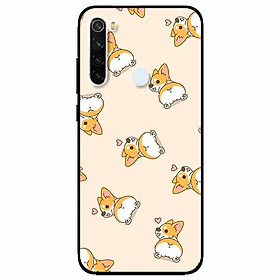 Ốp lưng dành cho Xiaomi Redmi Note 8 mẫu Cún Corgy Làm Kiểu