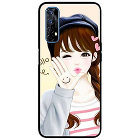 Ốp lưng dành cho Realme 7  mẫu Hello Em Gái