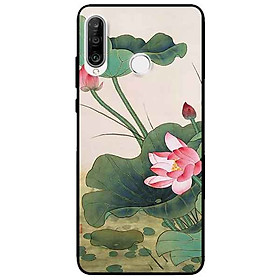 Ốp lưng in cho Huawei P30 Lite Mẫu Sen Vươn Lên