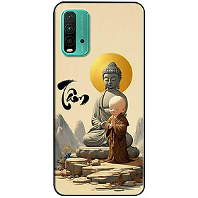 Ốp lưng Redmi 9T - 13C - 13 4G - Redmi Note 13 4G - Note 13 Pro 4G - Note 13 Pro 5G - Chú Tiểu Tâm Nâu - Hàng Chính Hãng