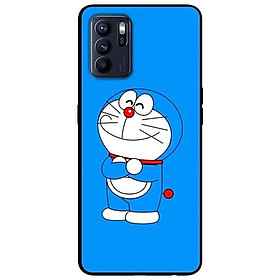 Ốp lưng dành cho Oppo Reno 6 - Reno 6 Z mẫu Doremon Cười