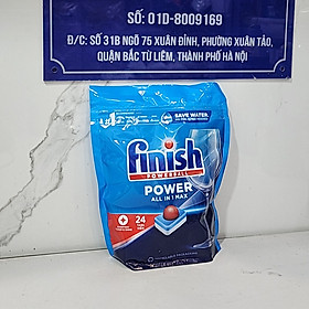 Túi 48 viên rửa chén Finish All In 1 Max Dishwasher Tablets SIÊU THỊ HANOIMART