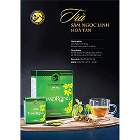 Trà Sâm Ngọc Linh Tumorong ( Hộp 50 gói )