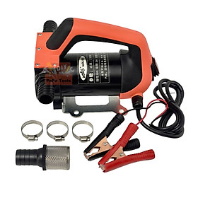 Máy bơm dầu diesel SL-026 điện 12V, 24V- 380W bơm hút diesel motor lõi đồng lưu lượng 48L - Hàng nhập khẩu