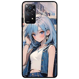 Ốp lưng Redmi Note 11 - 11s 4G - 11 5G - 11 Pro Quốc Tế - 11 Pro Xách Tay - Anime Cô Gái Áo Jean - Hàng Chính Hãng