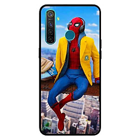 Ốp Lưng in cho Realme 5 Pro / Realme Q Mẫu Nhện Áo Vàng - Hàng Chính Hãng