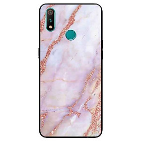 Ốp Lưng in cho Realme 3 Mẫu NỀN ĐÁ HOA 9 - Hàng Chính Hãng