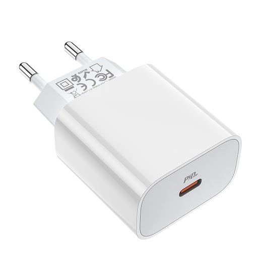 Củ sạc PD20W Hoco C76A PLus chuôi tròn 1 cổng Type-C dành cho mọi thiết bị - Hàng chính hãng