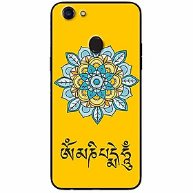 Ốp lưng in cho Oppo F5 Youth Mẫu Om Mani Padme Hum