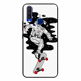 Ốp lưng in cho Vivo Y12 Phi Hành Gia Lướt Ván