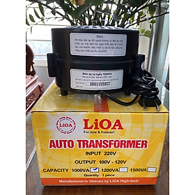 Biến Áp Đổi Nguồn Hạ Áp LiOA - Biến Áp Đổi Nguồn LiOA 1000/1200/1500/2000VA( Điện Vào 220V- Điện Ra 100/120V) - MITA