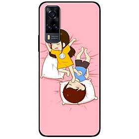 Ốp lưng dành cho Vivo Y51 (2020) / Y31 (2020) mẫu Couple Ngủ