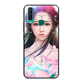 Ốp Lưng in cho Vivo Y15 Mẫu Cung Nữ Anh Đào - Hàng Chính Hãng