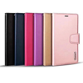 Bao da cho OPPO Reno12 5G, Reno 12F 5G hiệu Hanman dạng ví cài thẻ chống sốc cao cấp - Hàng chính hãng.
