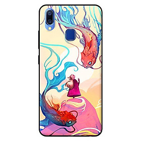 Ốp in cho Vivo Y95 Cặp Cá Chép - Hàng chính hãng