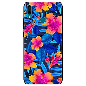 Ốp lưng in cho Huawei Y9 2019 Mẫu Hoa Lá Xanh