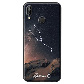 Ốp in cho Huawei Nova 3E Cung Hoàng Đạo - Taurus - Hàng chính hãng