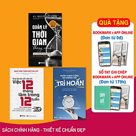 Bộ 3 cuốn sách kỹ năng quản lý thời gian bạn không nên bỏ qua trong năm 2021