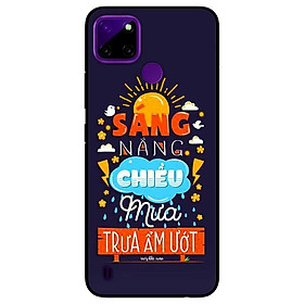 Ốp lưng dành cho Realme C21Y - C25Y mẫu Tính Tình Thời Tiếtt