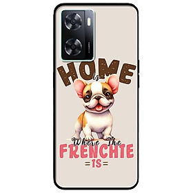 Ốp lưng cho Oppo A15 - A15S - A17 - A17K - A57 4G - A94 5G - A95 5G - Chú Cún HOME - Hàng Chính Hãng