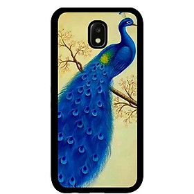 Ốp lưng cho Samsung Galaxy J3 Pro mẫu chim công 6 - Hàng chính hãng