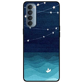 Ốp lưng dành cho Reno 4 Pro mẫu Thuyền Sao