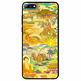 Ốp lưng dành cho Huawei Y7 Prime 2018 mẫu Phật Và 3 Chú Tiểu