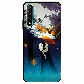 Ốp lưng dành cho Huawei Nova 5T mẫu Thiếu Nữ Dù Vàng