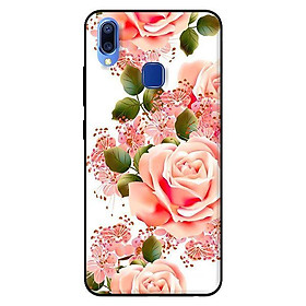 Ốp lưng in cho Vivo Y91 mẫu Hoa Hồng Nhạt - Hàng chính hãng