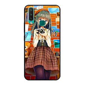 Ốp Lưng in cho Vivo Y15 Mẫu Girl Anime 11 - Hàng Chính Hãng