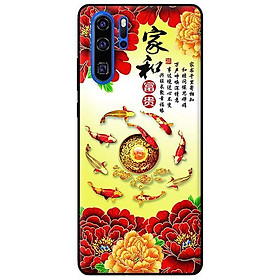 Ốp lưng in cho Huawei P30 Pro Hoa Mẫu Đơn Đỏ - Hàng chính hãng