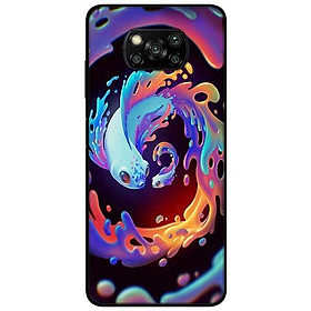 Ốp lưng dành cho Xiaomi Poco X3 mẫu Cá Trắng Đủ Màu