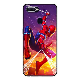 Ốp Lưng in cho Realme 2 Pro Mẫu Người nhện Giăng Tơ - Hàng Chính Hãng