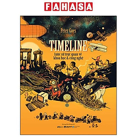 Sách - Timeline - Lược Sử Trực Quan Về Khoa Học Và Công Nghệ - Bìa Cứng - Tặng Kèm Móc Khóa