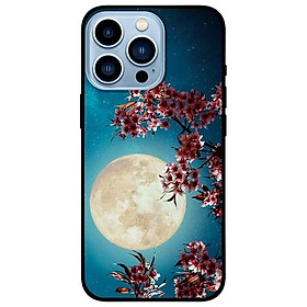 Ốp lưng dành cho Iphone 13 Mini - Iphone 13 - Iphone 13 Pro -  Iphone 13 Pro Max - Trăng Hoa