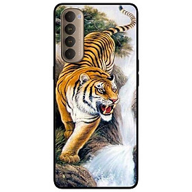 Ốp lưng dành cho Oppo Reno 4 Pro mẫu Nền Hổ Mẫu 2