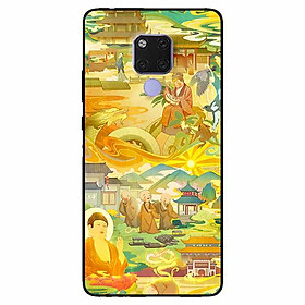 Ốp lưng dành cho Huawei Mate 20 mẫu Phật Và 3 Chú Tiểu