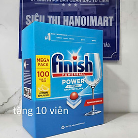 Viên rửa Finish Classic- Hộp 110 viên (mẫu mới)