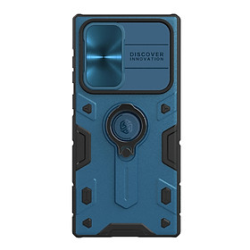 Ốp Lưng Nillkin CamShield Armor cho Samsung Galaxy S22 Ultra - Hàng Nhập Khẩu
