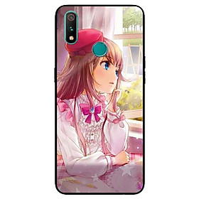 Ốp Lưng in cho Realme 3 Pro Mẫu Girl Anime 12 - Hàng Chính Hãng
