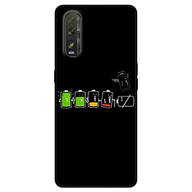 Ốp lưng dành cho Oppo Find X2 mẫu Cạn Pin