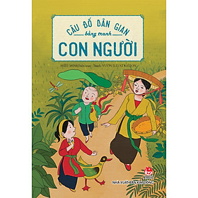 Sách - Combo Câu Đố Dân Gian Bằng Tranh - Thiên Nhiên + Con Người (2 cuốn) - NXB Kim Đồng