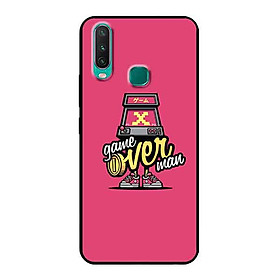 Ốp Lưng in cho Vivo Y17 Mẫu Game Over - Hàng Chính Hãng