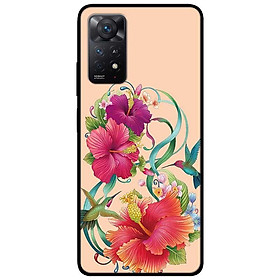 Ốp lưng dành cho Xiaomi Redmi Note 11 Pro 5G - Hoa Bụt Nền Da