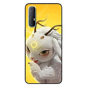 Ốp lưng dành cho Oppo Reno 3 Pro mẫu Thỏ Sừng