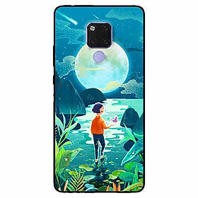 Ốp lưng dành cho Huawei Mate 20 mẫu Đi Về Phía Trăng