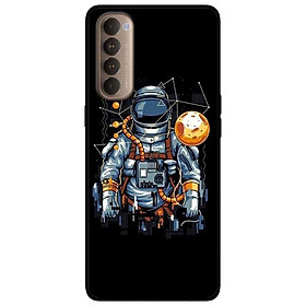 Ốp lưng dành cho Oppo Reno 4 Pro mẫu Phi Hành Gia Mặt Trăng